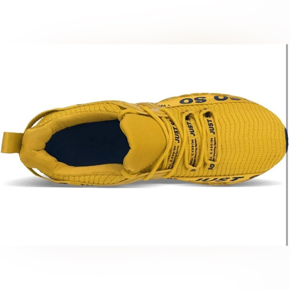 JUST SO SO WOMENS SNEAKERS YELLOW size 34